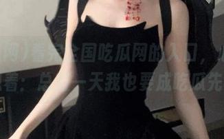 看完全国吃瓜网的入口，心里默默想着：总有一天我也要成吃瓜先锋！